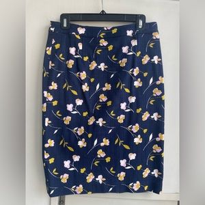 Floral Business casual / professional pencil skirt